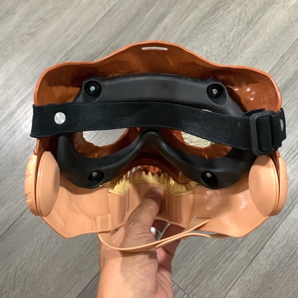 Jurassic World Orange Velociraptor Mask and TYRANNOSAURUS REX Mask - Picture 6 of 11